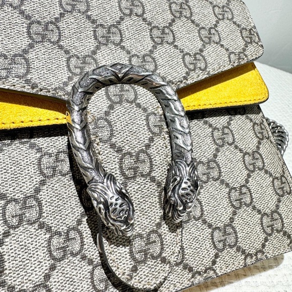 Gucci Bacchanalia series yellow small size new condition basically flawless - Picture 3 of 10